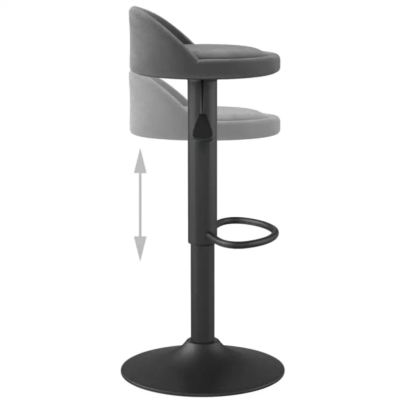 Trendy barkrukken met fluwelen bekleding en modern design - Barkrukken
