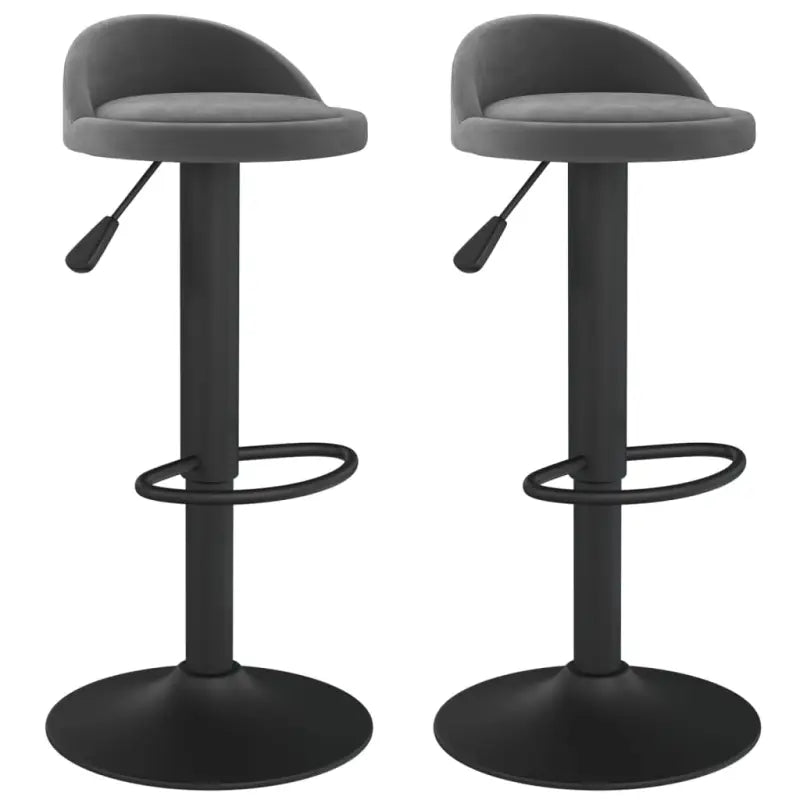 Trendy barkrukken met fluwelen bekleding en modern design - Barkrukken