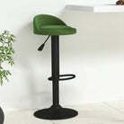 Trendy barkrukken met fluwelen bekleding en modern design - Donkergroen / 1 - Barkrukken