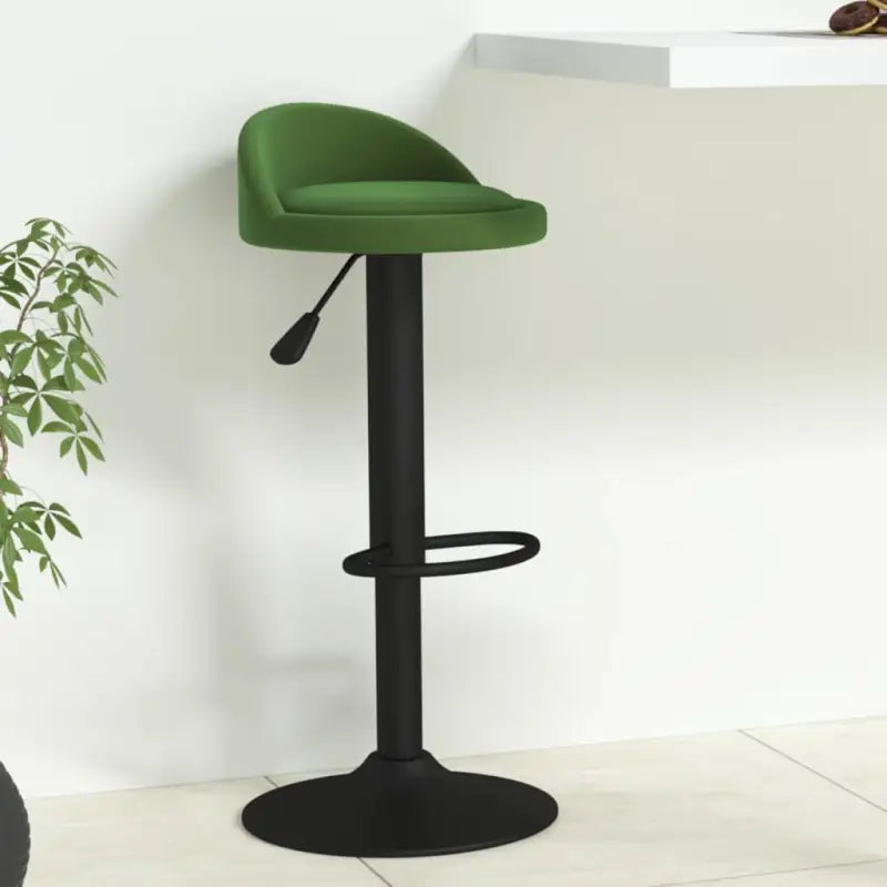 Trendy barkrukken met fluwelen bekleding en modern design - Donkergroen / 1 - Barkrukken