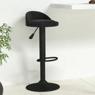 Trendy barkrukken met fluwelen bekleding en modern design - Zwart / 1 - Barkrukken