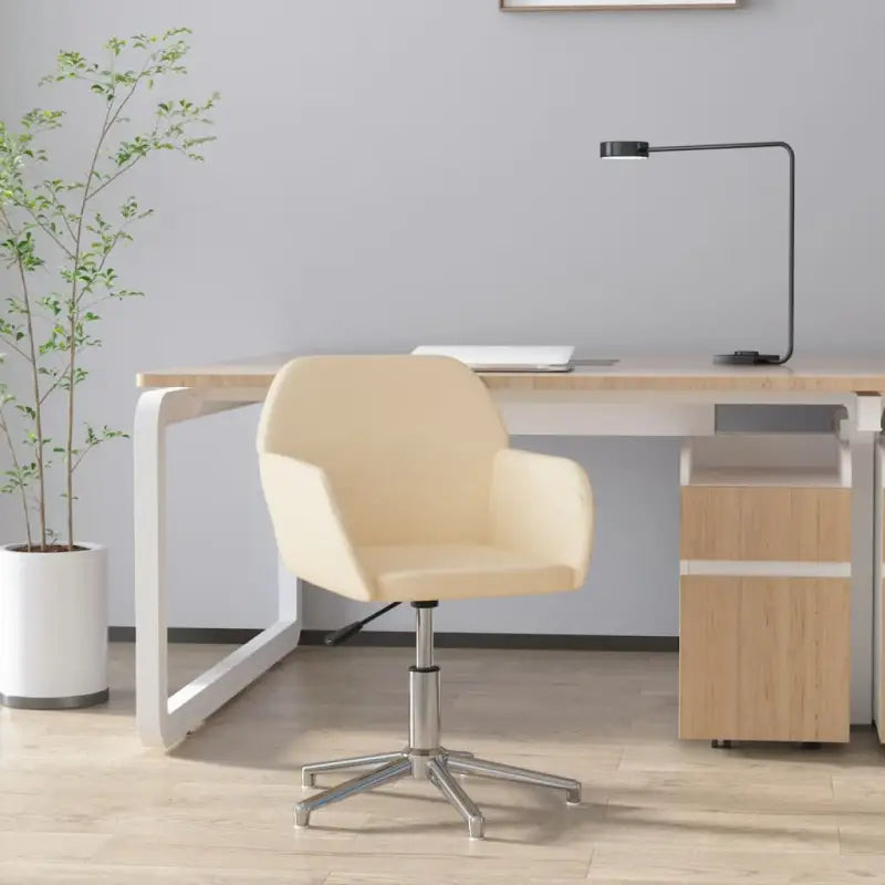 Trendy bureaustoel met elegant design en comfort - Crème / 1 - Bureaustoelen