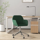 Trendy draaibare bureaustoel met elegant ontwerp - Donkergroen / 1 - Bureaustoelen