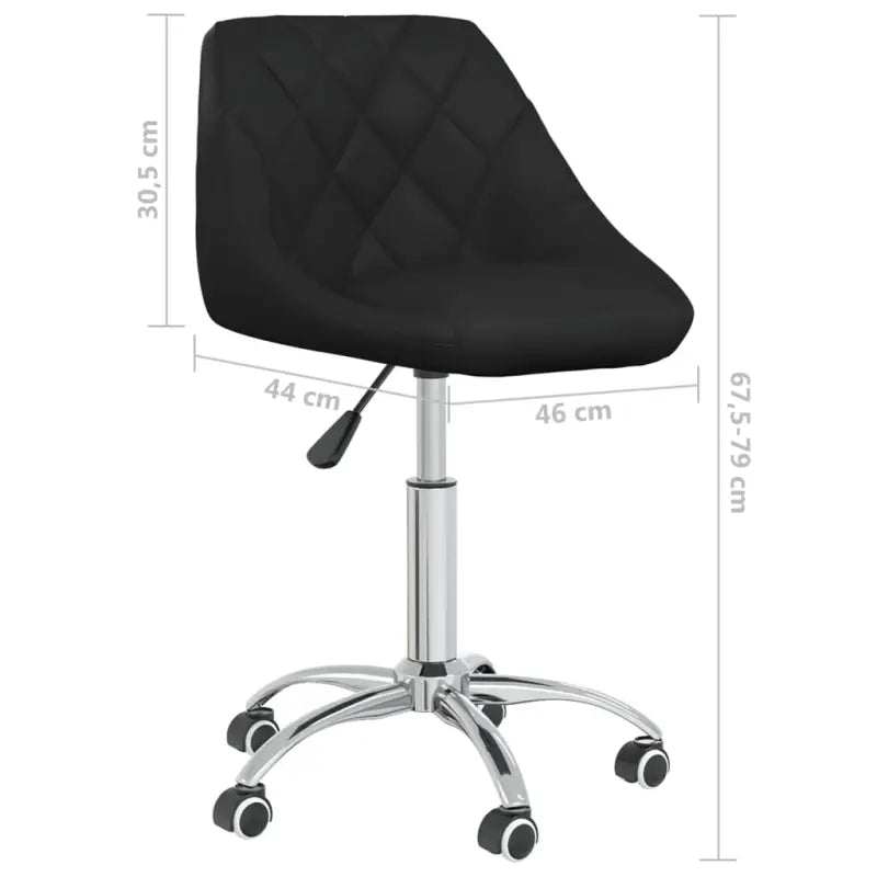Trendy draaibare eetkamerstoelen met comfortabel kunstleer - Eetkamerstoelen