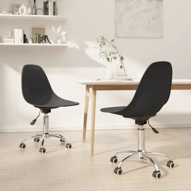 Trendy draaibare eettafelstoelen in modern design - Lichtgrijs / 2 - Eetkamerstoelen