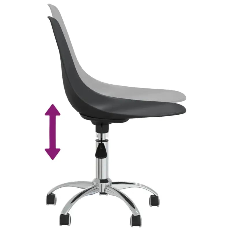 Trendy draaibare eettafelstoelen in modern design - Lichtgrijs / 2 - Eetkamerstoelen