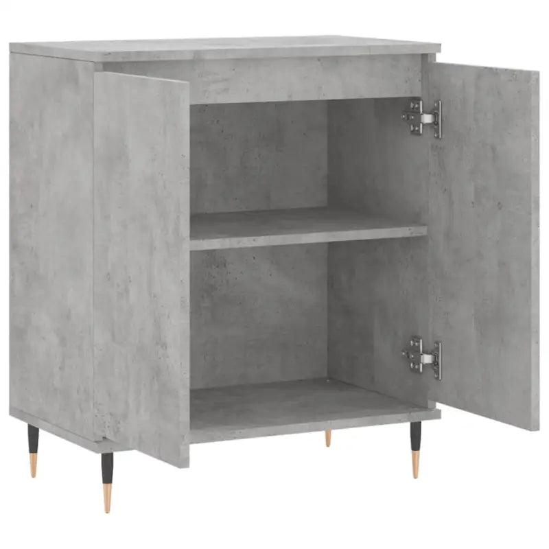 Trendy dressoir met bewerkt hout en ijzeren poten voor een tijdloze uitstraling - Dressoirs & buffetkasten