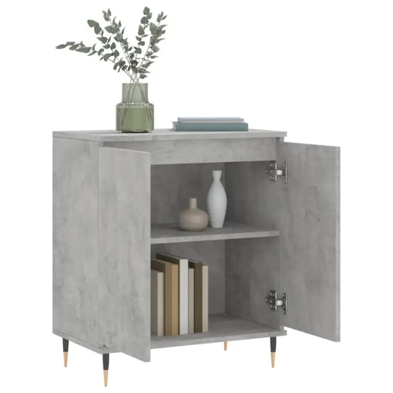 Trendy dressoir met bewerkt hout en ijzeren poten voor een tijdloze uitstraling - Dressoirs & buffetkasten