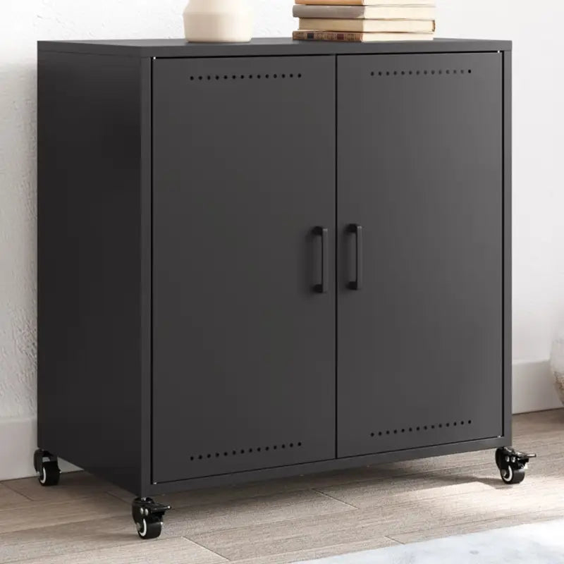 Trendy Dressoir met Elegante Stijl en Duurzaam Staal - Zwart / 1 - Dressoirs & buffetkasten