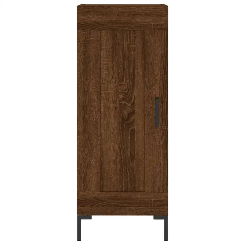 Trendy dressoir met metalen poten en bewerkt hout voor een tijdloze uitstraling - Dressoirs & buffetkasten
