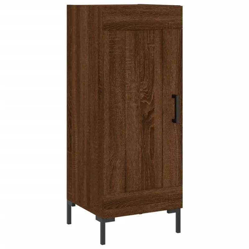 Trendy dressoir met metalen poten en bewerkt hout voor een tijdloze uitstraling - Dressoirs & buffetkasten