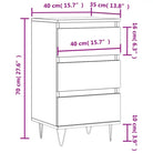 Trendy dressoir met metalen poten en bewerkt hout voor een tijdloze look - Dressoirs & buffetkasten
