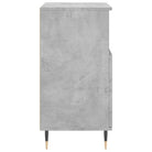Trendy dressoir van bewerkt hout met ijzeren poten - Dressoirs & buffetkasten