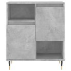 Trendy dressoir van bewerkt hout met ijzeren poten - Dressoirs & buffetkasten