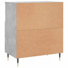 Trendy dressoir van bewerkt hout met ijzeren poten - Dressoirs & buffetkasten