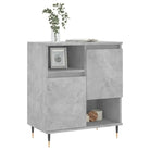 Trendy dressoir van bewerkt hout met ijzeren poten - Dressoirs & buffetkasten