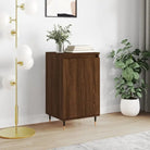 Trendy dressoirs met metalen poten en bewerkt hout voor een tijdloze uitstraling - Bruineiken / 1 - Dressoirs &