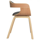 Trendy eetkamerstoelen met gebogen hout en ergonomisch ontwerp - Eetkamerstoelen