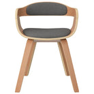Trendy eetkamerstoelen met gebogen hout en ergonomisch ontwerp - Eetkamerstoelen