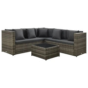 Trendy en Comfortabele Tuin Lounge Set - Grijs - Tuinsets