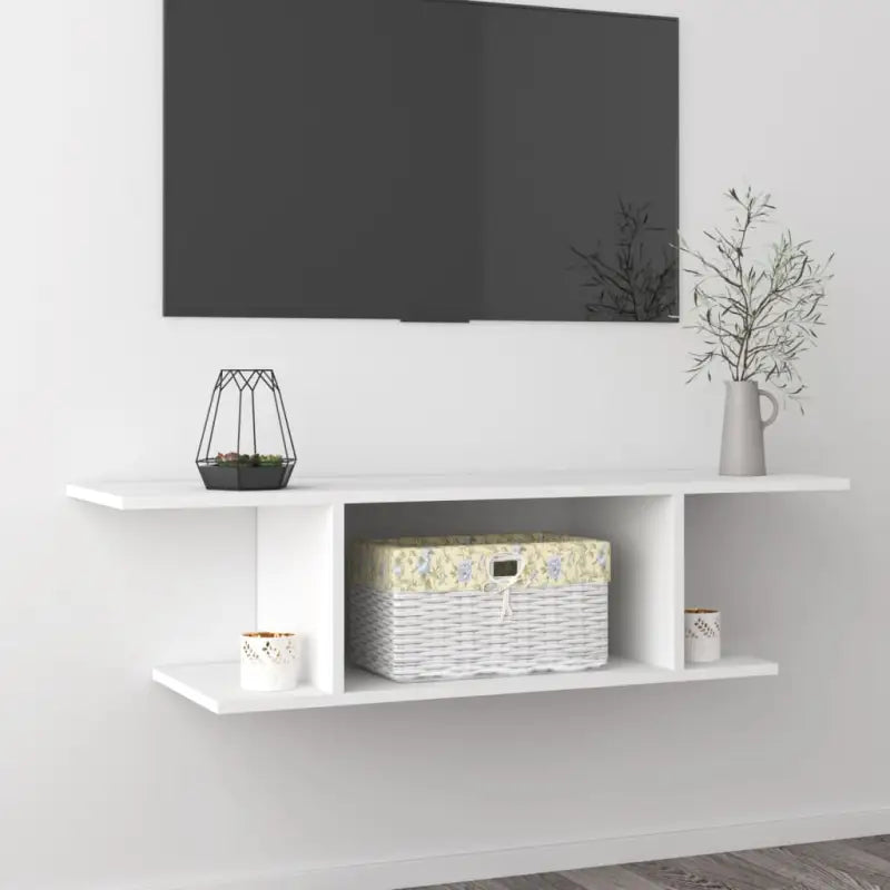 Trendy en praktische hangende tv-meubel voor in je woonkamer - Tv-meubels