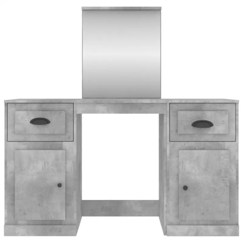 Trendy en praktische slaapkamerkaptafel met spiegel - Slaapkamerkaptafels