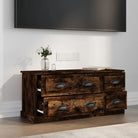 Trendy en stevig tv-meubel van bewerkt hout voor je woonkamer - Tv-meubels