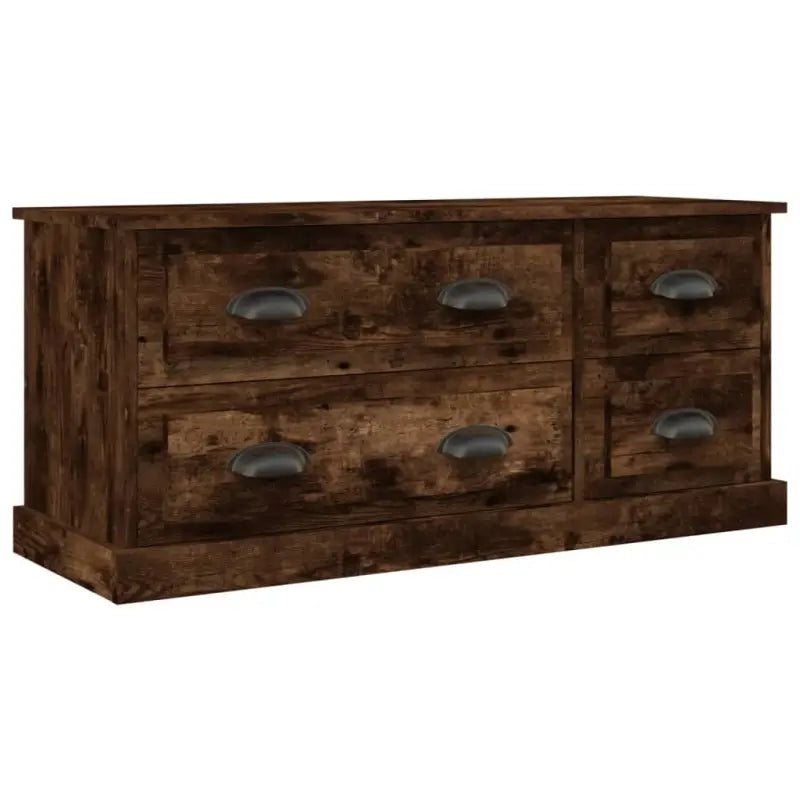 Trendy en stevig tv-meubel van bewerkt hout voor je woonkamer - Tv-meubels