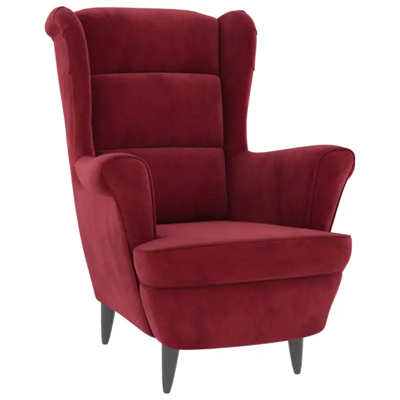 Trendy Fluweel Fauteuil met Comfortabele Hoogte Armleuning - Fauteuils & Relaxfauteuils