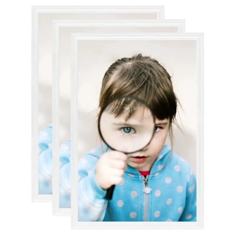 Trendy fotolijsten voor een stijlvolle muurdecoratie - Wit / 10 x 15 cm / 3 - Fotolijstjes