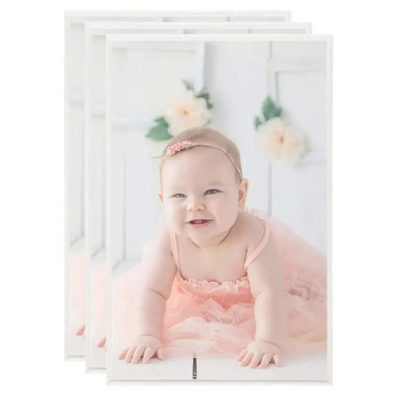 Trendy fotolijsten voor stijlvolle en levendige interieurdecoratie - Zilver / 13 x 18 cm / 3 - Fotolijstjes