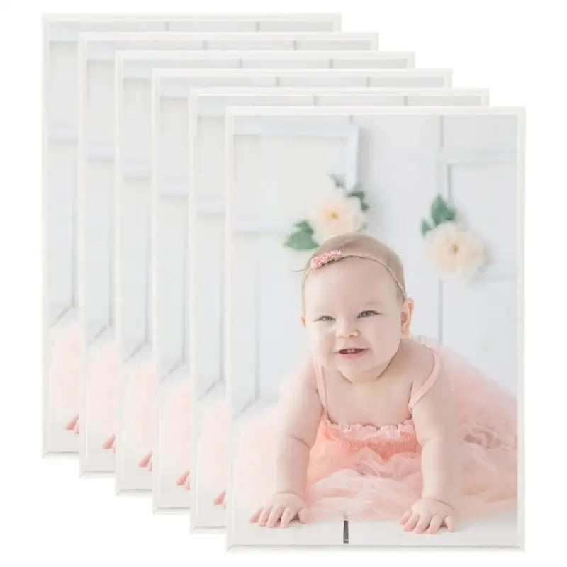 Trendy fotolijsten voor stijlvolle en levendige interieurdecoratie - Zilver / 70 x 90 cm / 5 - Fotolijstjes
