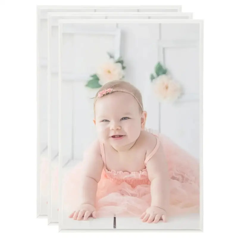 Trendy fotolijsten voor stijlvolle en levendige interieurdecoratie - Zilver / 21 x 29.7 cm / 3 - Fotolijstjes