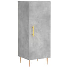 Trendy hoge kast van bewerkt hout met duurzame charme - Dressoirs & buffetkasten