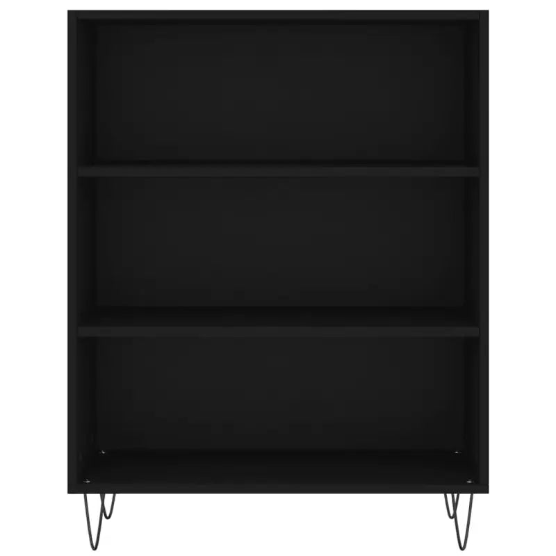 Trendy hoge kast van bewerkt hout met duurzame charme - Dressoirs & buffetkasten