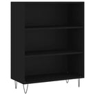 Trendy hoge kast van bewerkt hout met duurzame charme - Dressoirs & buffetkasten