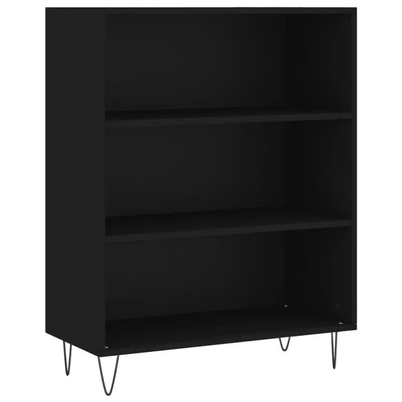 Trendy hoge kast van bewerkt hout met duurzame charme - Dressoirs & buffetkasten