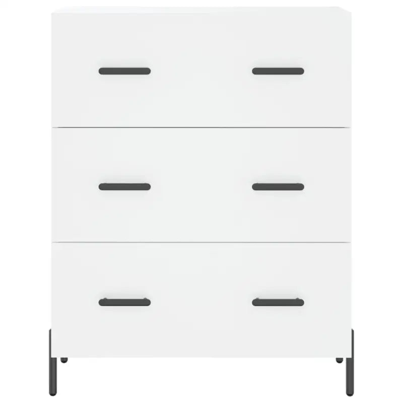 Trendy hoge kast van bewerkt hout met duurzame charme - Dressoirs & buffetkasten
