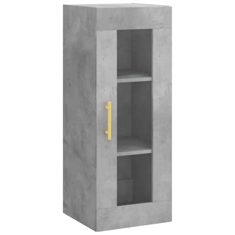 Trendy hoge kast van bewerkt hout met duurzame charme - Dressoirs & buffetkasten