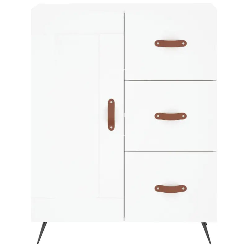 Trendy hoge kast van bewerkt hout met duurzame en stabiele constructie - Dressoirs & buffetkasten