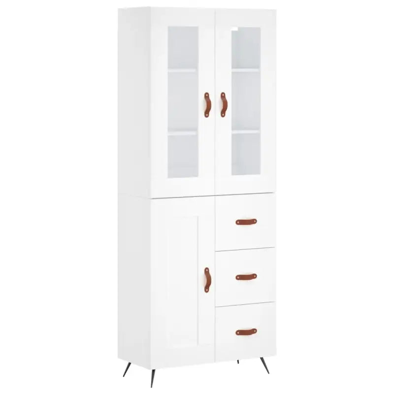 Trendy hoge kast van bewerkt hout met duurzame en stabiele constructie - Dressoirs & buffetkasten