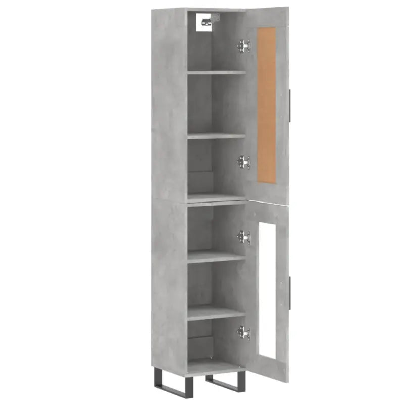 Trendy hoge kast van bewerkt hout met duurzame en stabiele kwaliteit - Dressoirs & buffetkasten
