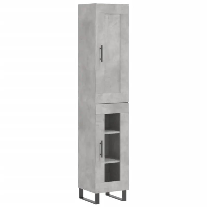 Trendy hoge kast van bewerkt hout met duurzame en stabiele kwaliteit - Dressoirs & buffetkasten