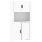 Trendy hoge kast van bewerkt hout met duurzame en stabiele kwaliteit - Dressoirs & buffetkasten