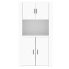 Trendy hoge kast van bewerkt hout met duurzame en stabiele kwaliteit - Dressoirs & buffetkasten