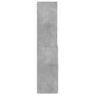 Trendy hoge kast van bewerkt hout met elegante charme - Dressoirs & buffetkasten
