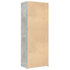 Trendy hoge kast van bewerkt hout met elegante charme - Dressoirs & buffetkasten