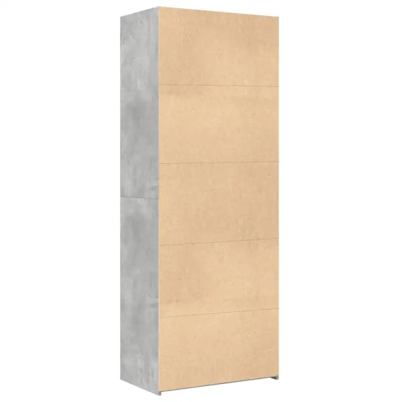 Trendy hoge kast van bewerkt hout met elegante charme - Dressoirs & buffetkasten