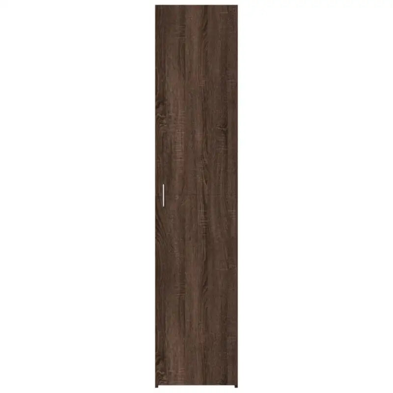 Trendy hoge kast van bewerkt hout met elegante uitstraling - Dressoirs & buffetkasten