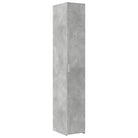Trendy hoge kast van bewerkt hout met elegante uitstraling - Dressoirs & buffetkasten